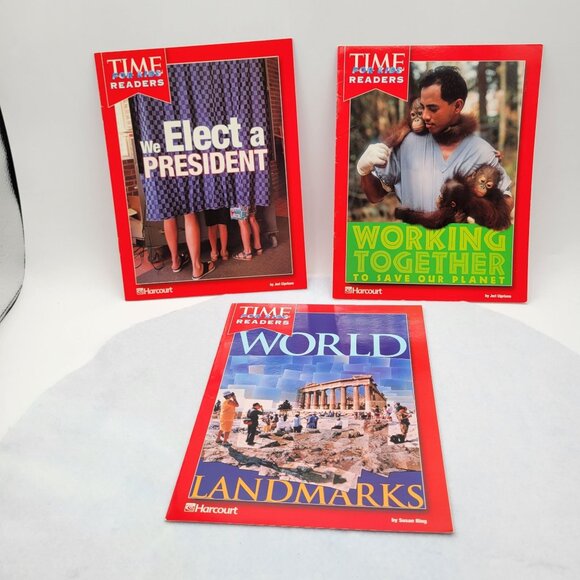 Harcourt TIME Kids All about Me My Community Huge Lot 25 Leveled Readers - BK034 - Picture 8 of 8